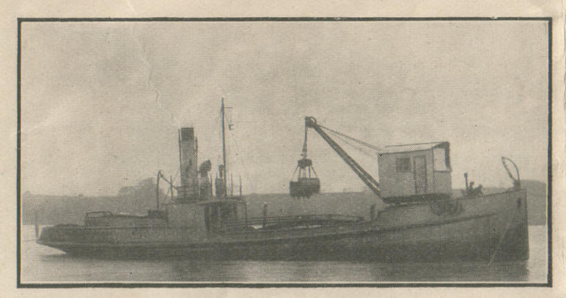 The dredger S.S. Elsinore