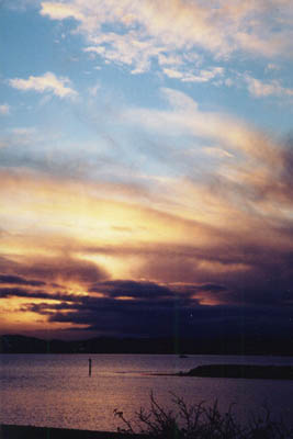 Dawn over Sligo Harbour
