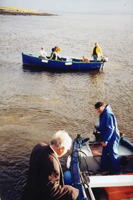 Visitors arriving for the lighting up of Coney
