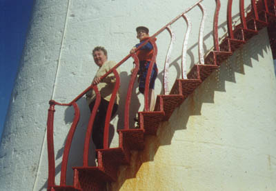 Albert and Conor Bree visit the Blackrock