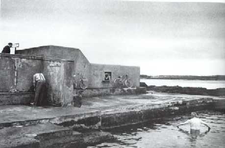 A dip in the pool at Deadman's Point